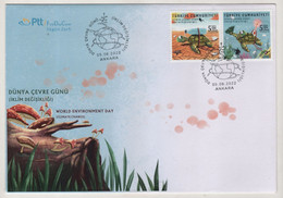 TURQUIE,TURKEI TURKEY ,WORLD ENVIRONMENT DAY  ,2022 ,FDC - Cartas & Documentos