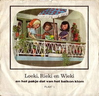 * 7" EP *  LOEKI, RIEKI, WIEKI EN HET ZWEMMENDE PAKJE - Company Promo BIO-TEX 1968 - Enfants