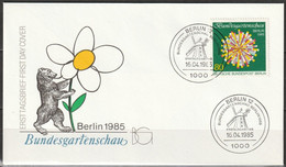 Berlin FDC 1985 MiNr.734 Bundesgartenschau Berlin ( D 3762 )  Günstige Versandkosten - 1981-1990