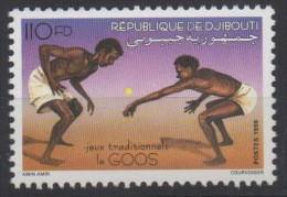 Djibouti Dschibuti 1998 Mi. 671 ** Neuf MNH Le Goos Jeux Traditionnels Game Spiel RARE ! - Yibuti (1977-...)