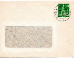 56058 - Berlin - 1957 - 10Pfg Stadtbilder PGAUmschl Der Berliner Wasserwerke BERLIN - Storia Postale