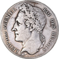 Monnaie, Belgique, Leopold I, 5 Francs, 5 Frank, 1849, TB+, Argent, KM:3.2 - 5 Francs