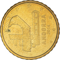 Andorre, 10 Euro Cent, 2014, SUP, Bronze-Aluminium, KM:523 - Andorra