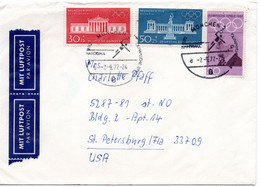 56063 - Bund - 1972 - 50Pfg Bavaria '70 MiF A LpBf SoStpl MUENCHEN - OLYMPISCHE SPIELE HANDBALL -> USA - Verano 1972: Munich