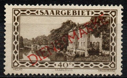 Sarre YT Service 21 Neuf Sans Charnière XX MNH - Dienstzegels