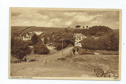 Postcard Devon Dartmoor Two Bridges Photochrom Posted 1956 - Dartmoor