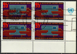 1972 Letter Changing Hands Block Of 4 Lrc Sc 226 / YT 219 / Mi 242 Used / Oblitéré / Gestempelt [zro] - Gebruikt