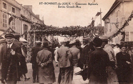 St Bonnet De Joux  Concours Agricole Entrée Grande Rue - Manifestazioni