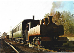 80 - NOYELLES-sur-MER - Au Petit Matin Attente De Voyageurs Pour Un Spécial Gare De Noyelles Sur Mer - Noyelles-sur-Mer