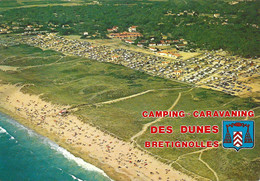 85 - BRETIGNOLLES-sur-MER - Camping-Caravaning Des Dunes - Plage Des Dunes - Carte Grand Format - Bretignolles Sur Mer