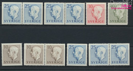 Schweden 390A,Dl,Dr,391A,Dl,Dr, Elo,Ero,Elu,Eru,392A,393A (kompl. Ausg.) Postfrisch 1954 Gustaf VI Adolf (9915816 - Ungebraucht