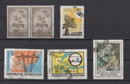 Argentine  1969  Mi / 764 -1030-1046-1047-1050 - Used Stamps