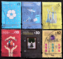 Timbre D'Argentine 2014 The Decade Won  Stampworld N° 3548 à 3553 - Usados