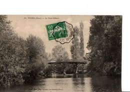 36.  MUIDS   (Eure). -  Le Pont Hébert.      A Circulé En 1914 .  ETAT NEUF.    Voir SCANS Recto-verso - Muids