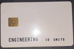 France - Chip White Card, Test, Engineering Card, 10 Units, Used - Autres & Non Classés