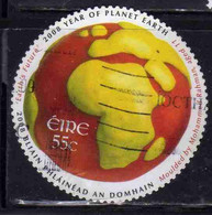 EIRE IRELAND IRLANDA 2008 INTERNATIONAL YEAR OF PLANET EARTH AFRICA AND EUROPE 55c USED USATO OBLITERE' - Used Stamps