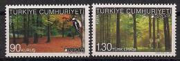 2011 Türkei Turkey  Mi. 3881-2**MNH  Europa: Der Wald - 2011