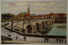 Maastricht // Maasbrug (niet Standaard) 1929 - Maastricht