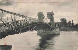 FRANCE - 42 LOIRE - Effondrement Du Pont D'ANDRÉZIEUX - Inondation Du 17 Octobre 1907 - Andrézieux-Bouthéon