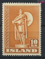 Island 240A Postfrisch 1945 Freimarken (9916226 - Ungebraucht