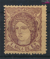 Spanien 96b Mit Falz 1870 Hispania (9921826 - Nuevos