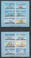 DJIBOUTI - SERIES COMPLETES UNIQUEMENT - YVERT 809/814+815/820 ** MNH - THEMES : BATEAUX DU MONDE - COTE = 32.5 EUR - Schiffe