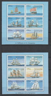 DJIBOUTI - SERIES COMPLETES UNIQUEMENT - YVERT 809/814+815/820 ** MNH - THEMES : BATEAUX DU MONDE - COTE = 32.5 EUR - Ships