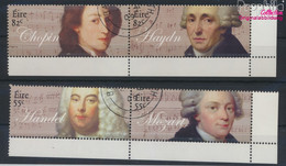 Irland 1899A-1902A Paare (kompl.Ausg.) Gestempelt 2009 Komponisten Klassischer Musik (9923457 - Used Stamps