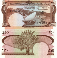 Yemen / 250 Fils / 1965 / P-1(b) / UNC - Yémen