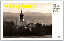 Dießen Am Ammersee Riederau - S/w Blick Gegen Kloster Andechs - Diessen