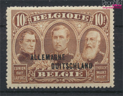 Belgische Post Rheinland 14III C Gezähnt 14 3/4-15 Postfrisch 1919 Albert I. (9910580 - Deutsche Besatzung