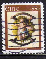 EIRE IRELAND IRLANDA 2008 CHRISTMAS INFANT JESUS NOLLAIG NATALE NOEL WEIHNACHTEN NAVIDAD 55c USED USATO OBLITERE' - Usati