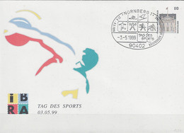 BRD FGR RFA - Privatumschlag "Tag Des Sports" (MiNr: PU 291 D1/004) 1999 - Ersttagssonderstempel - Private Covers - Used