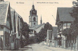 Allemagne Germany Hellwig-Straße Mit Evangel. Kirche Gross-Gerau - Gross-Gerau