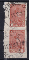 USSR 1931 - Canceled - Zag# 281 - Strip Of 2 - Gebruikt