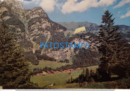 198595 SWITZERLAND KINDERDORF MELCHTAL VIEW PARTIAL POSTAL POSTCARD - Dorf