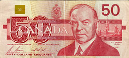 Canada 50 Dollars, P-98b (1988) - Fine Plus - Kanada