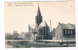 B-9284   DEYNZE :  De Leibrug En.L. Vrouwkerk - Deinze