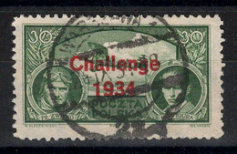 Pologne - YV PA 9B Oblitéré , Challenge 1934 - Usati