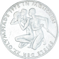 Monnaie, République Fédérale Allemande, 10 Mark, 1972, Hamburg, TB+, Argent - Commemorative