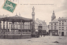 BAVAY - La Colonne Brunehaut Et Le Kiosque - Bavay