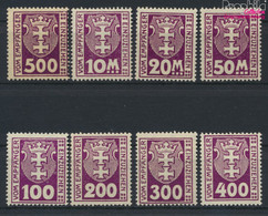 Danzig P15Y-P23Y (kompl.Ausg.) Postfrisch 1923 Portomarke (9910700 - Segnatasse