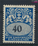 Danzig P34 Postfrisch 1923 Portomarke (9898479 - Postage Due