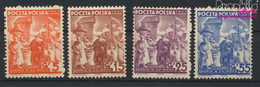 Polnische Post Danzig 34-37 (kompl.Ausg.) Postfrisch 1938 Kaufleute (9910685 - Port Gdansk