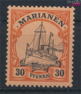 Marianen (Dt. Kolonie) 12 Mit Falz 1901 Schiff Kaiseryacht Hohenzollern (9898666 - Kolonie: Marianen
