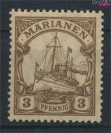 Marianen (Dt. Kolonie) 20 Mit Falz 1919 Schiff Kaiseryacht Hohenzollern (9898663 - Kolonie: Marianen