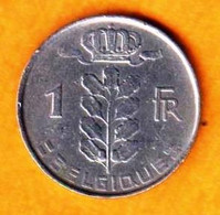 Belgique - 1 Francs  - 1951 - 1 Franc