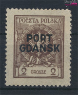 Polnische Post Danzig 2a Postfrisch 1925 Aufdruckausgabe (9898469 - Port Gdansk