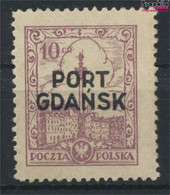 Polnische Post Danzig 13 Postfrisch 1926 Aufdruckausgabe (9910690 - Port Gdansk