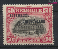 Belgische Post Rheinland 10A Mit Falz 1919 Albert I. (9910577 - Deutsche Besatzung